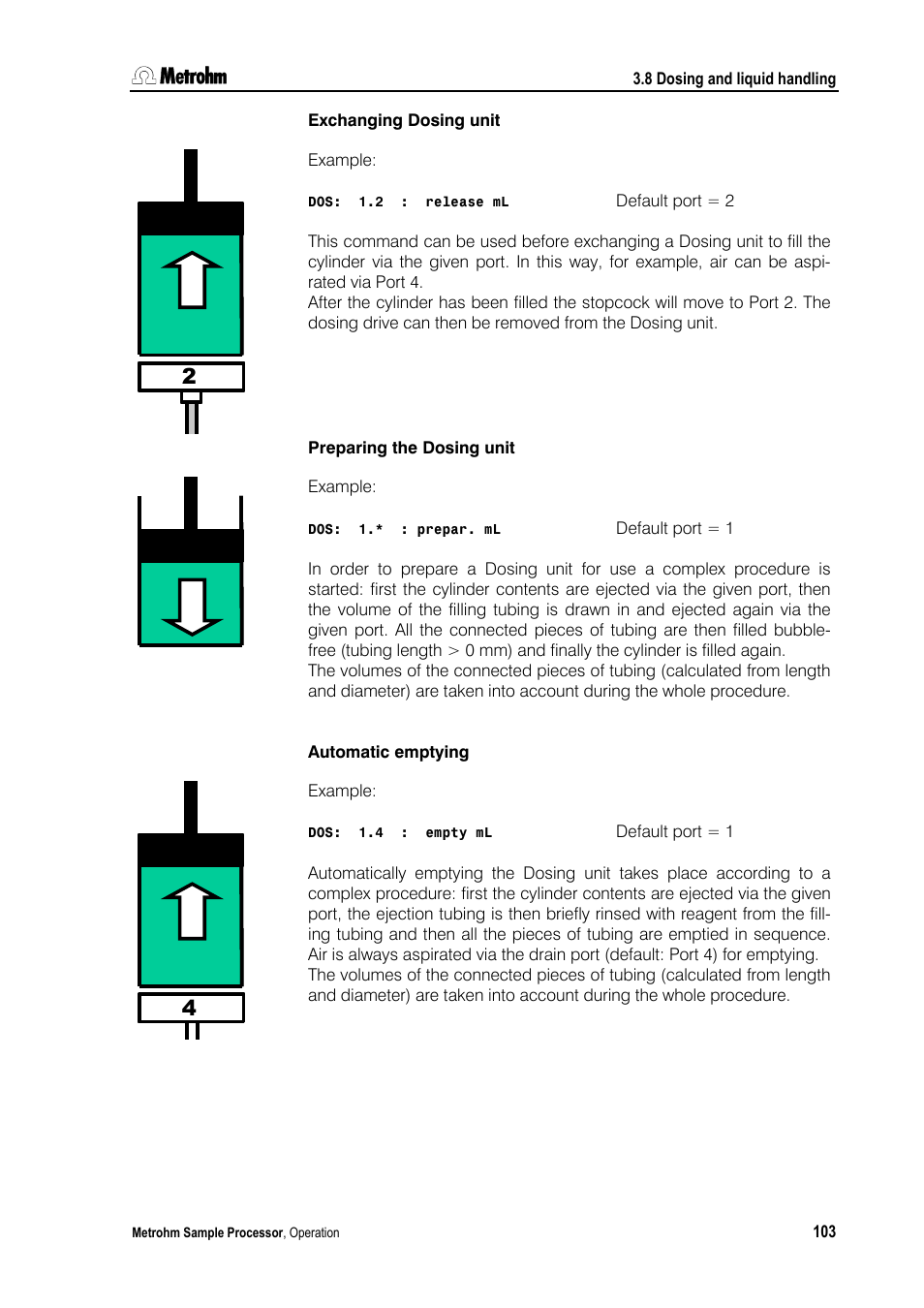 Metrohm 789 Robotic Sample Processor XL User Manual | Page 111 / 177