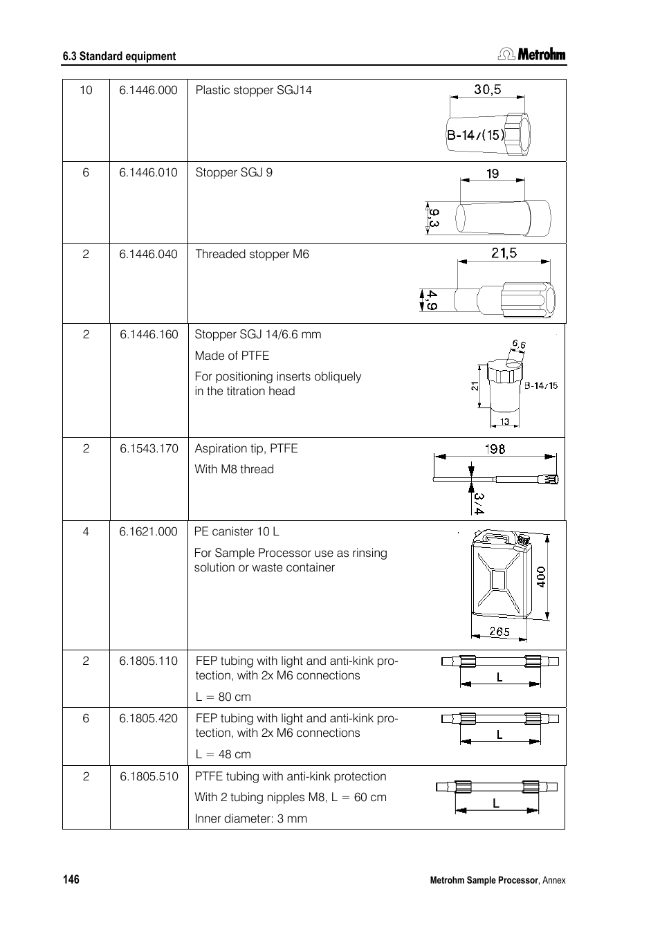 Metrohm 789 Robotic Sample Processor XL User Manual | Page 154 / 177