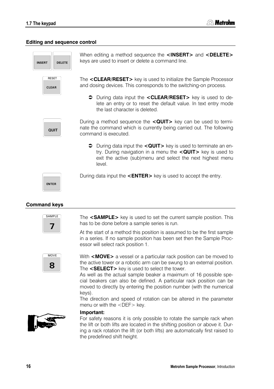 Metrohm 789 Robotic Sample Processor XL User Manual | Page 24 / 177