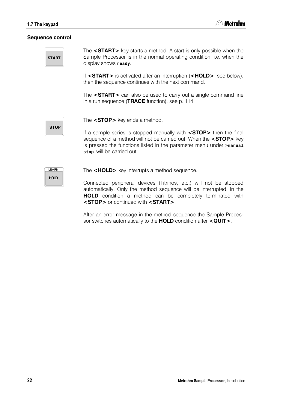 Metrohm 789 Robotic Sample Processor XL User Manual | Page 30 / 177