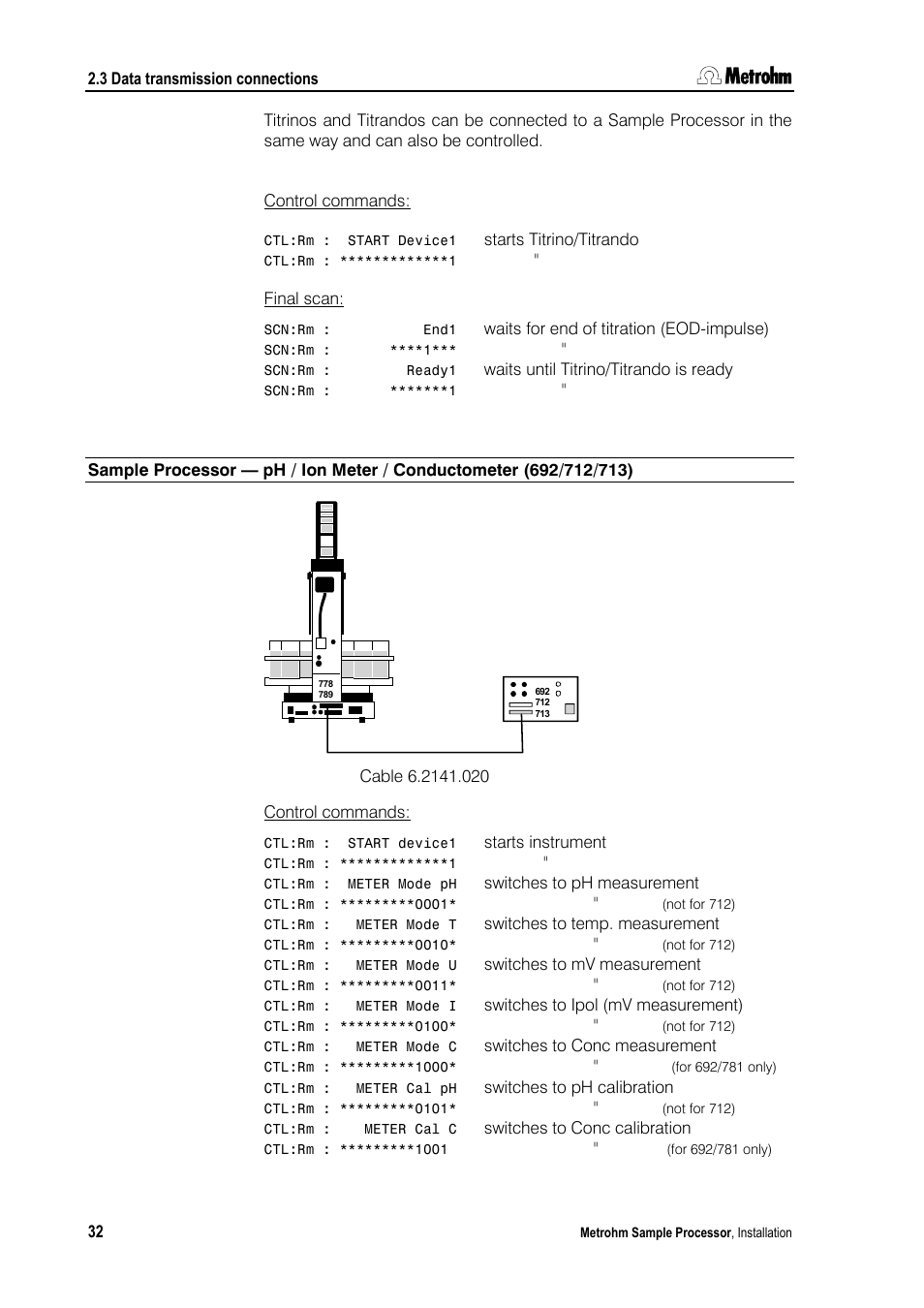 Metrohm 789 Robotic Sample Processor XL User Manual | Page 40 / 177