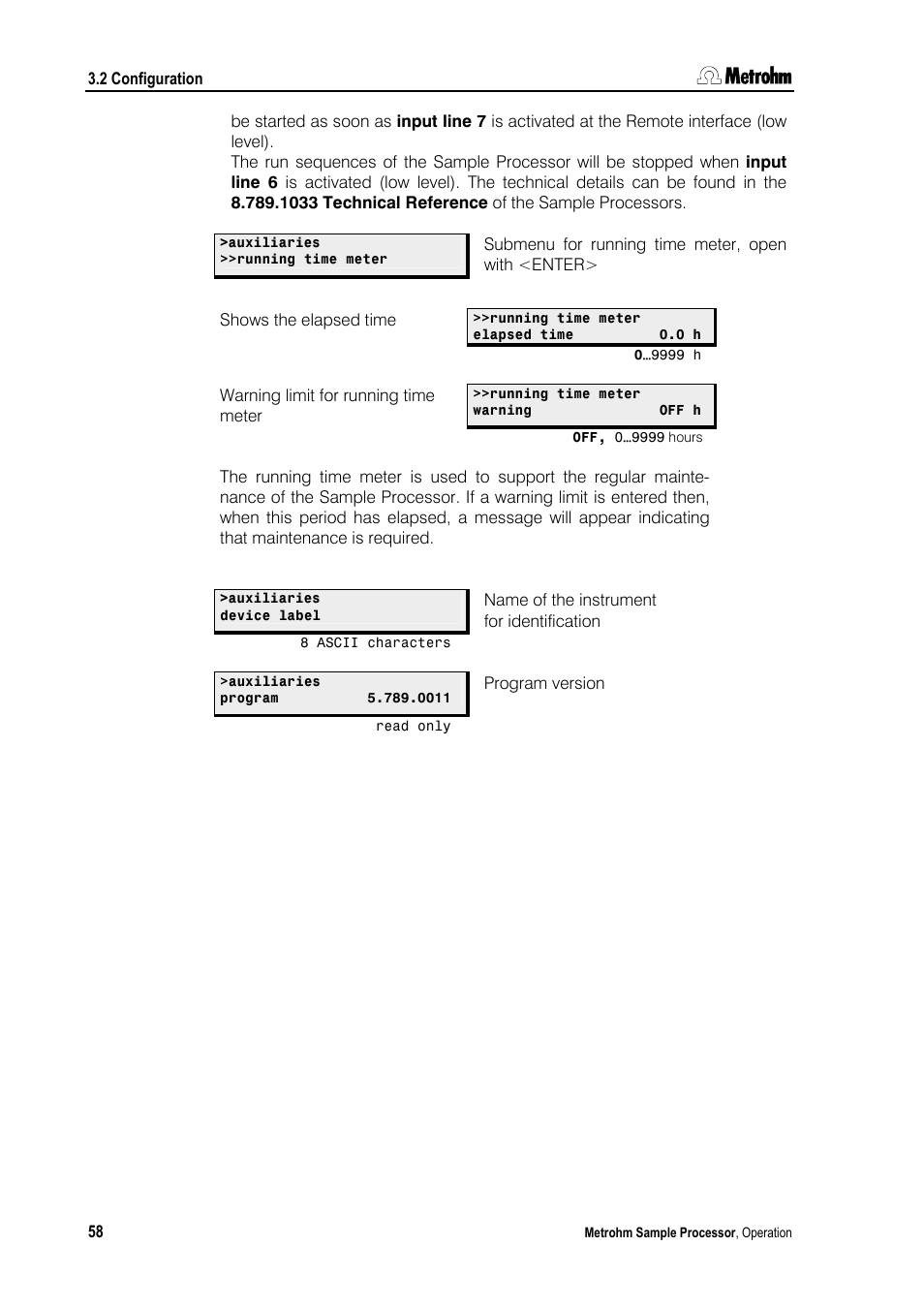 Metrohm 789 Robotic Sample Processor XL User Manual | Page 66 / 177