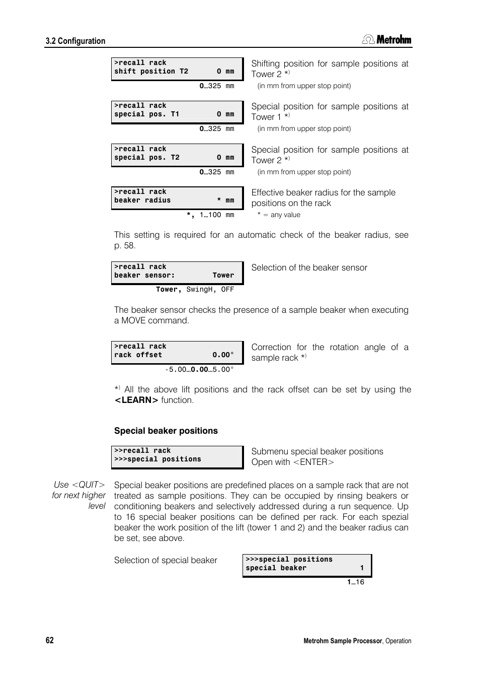 Metrohm 789 Robotic Sample Processor XL User Manual | Page 70 / 177