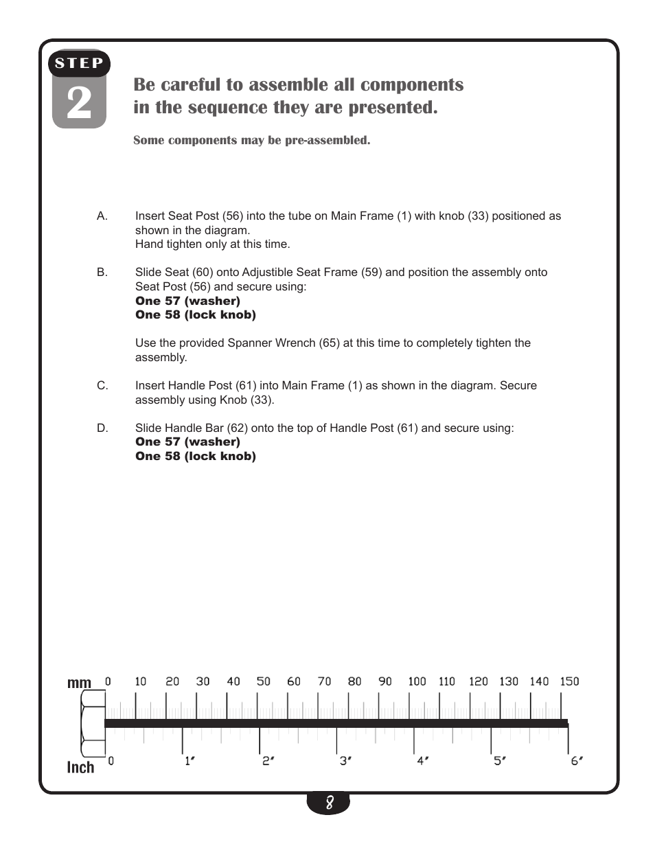 Best Fitness BFSB10 User Manual | Page 8 / 16
