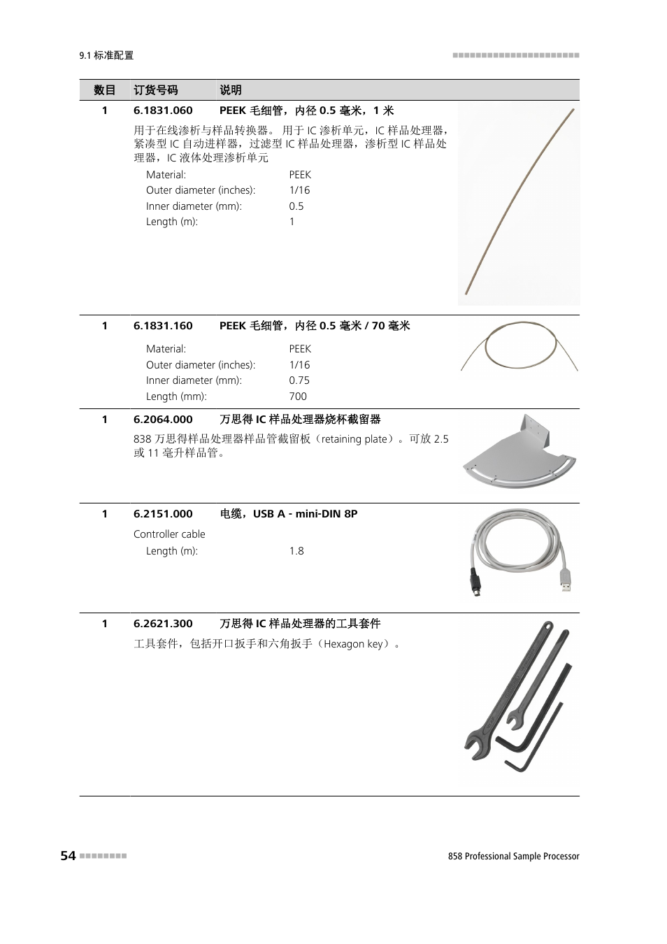 Metrohm 858 Professional Sample Processor User Manual | Page 62 / 98