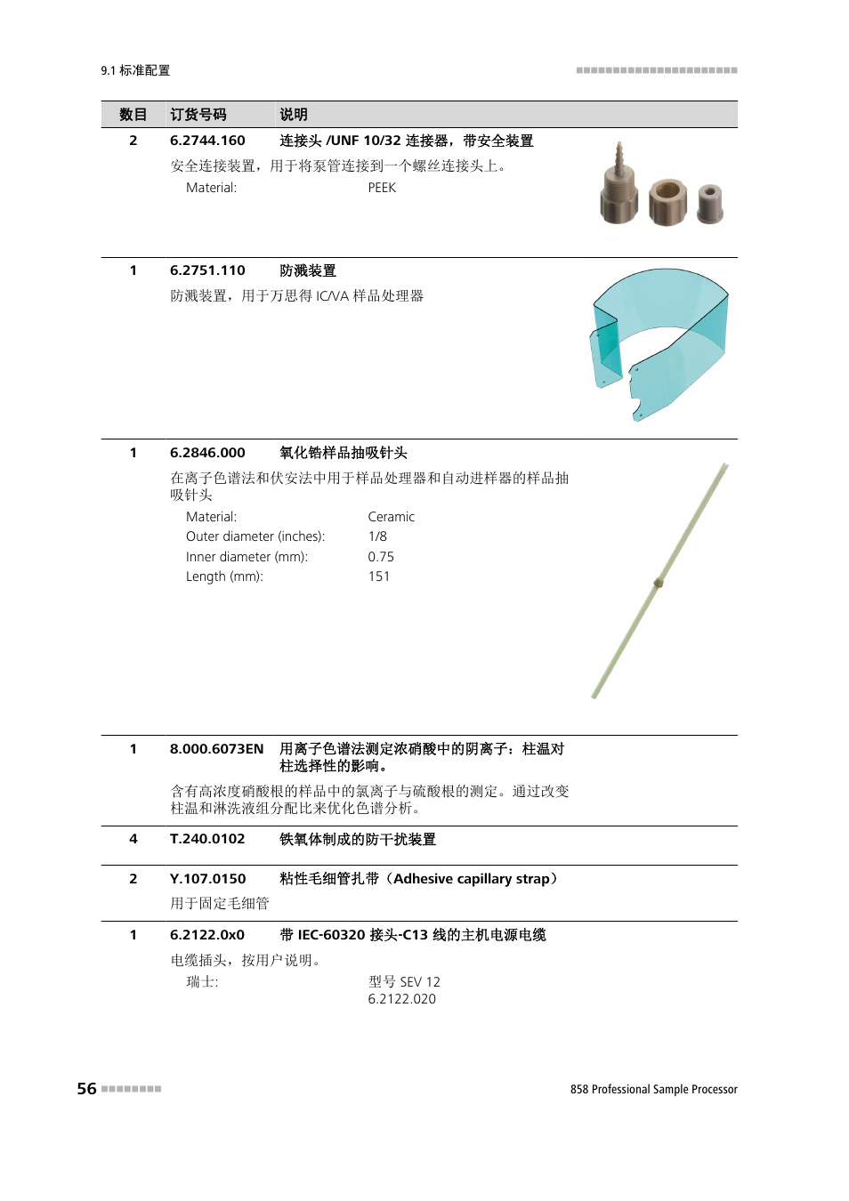 Metrohm 858 Professional Sample Processor User Manual | Page 64 / 98