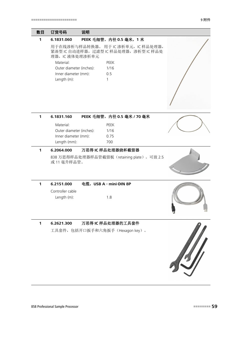 Metrohm 858 Professional Sample Processor User Manual | Page 67 / 98