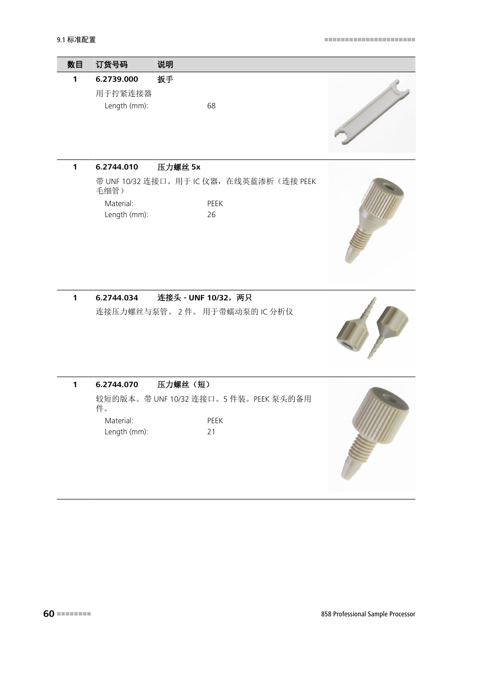 Metrohm 858 Professional Sample Processor User Manual | Page 68 / 98