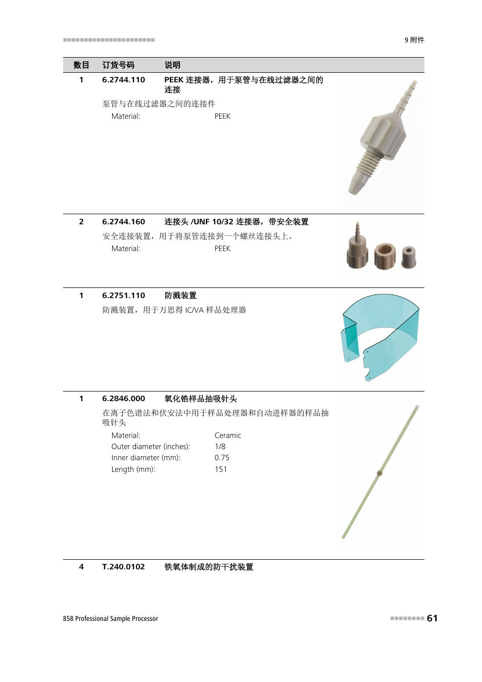 Metrohm 858 Professional Sample Processor User Manual | Page 69 / 98