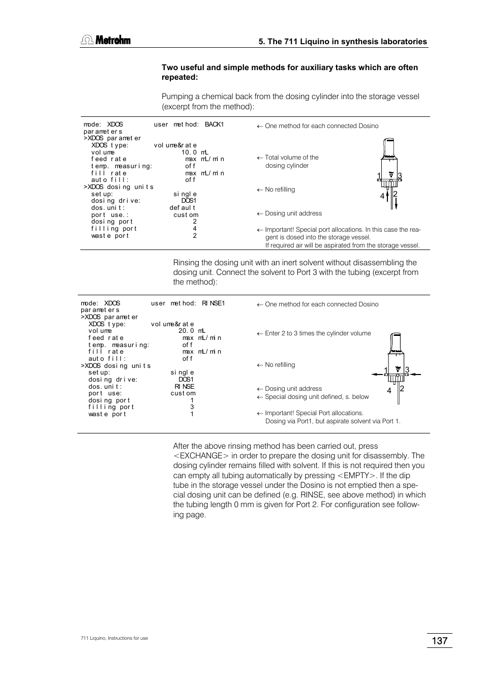 Metrohm 711 Liquino User Manual | Page 143 / 180