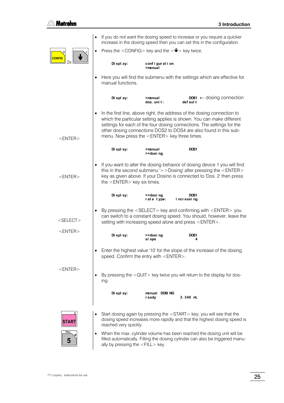 Metrohm 711 Liquino User Manual | Page 31 / 180