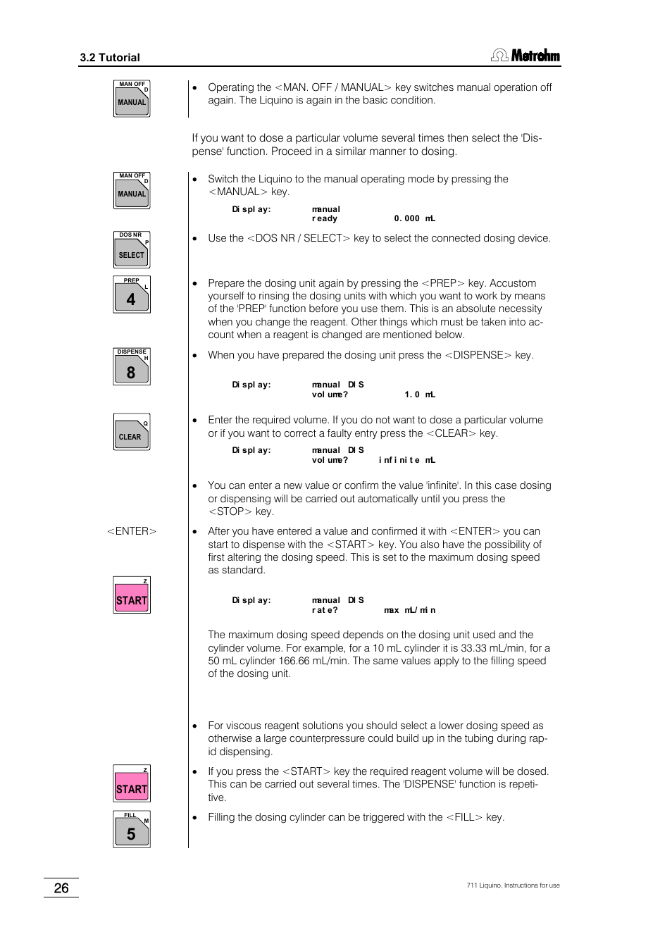 Metrohm 711 Liquino User Manual | Page 32 / 180