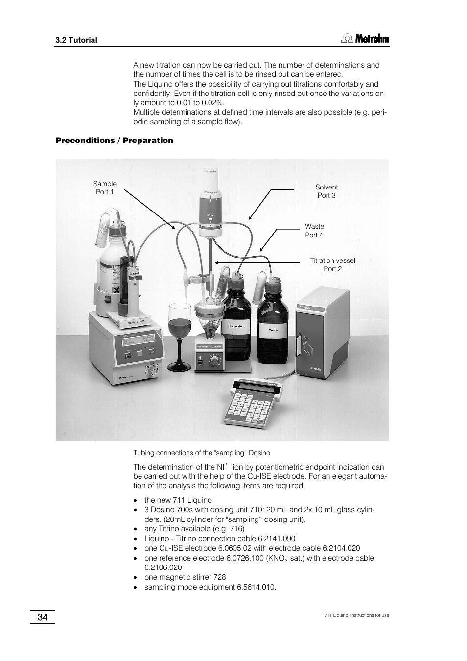 Metrohm 711 Liquino User Manual | Page 40 / 180