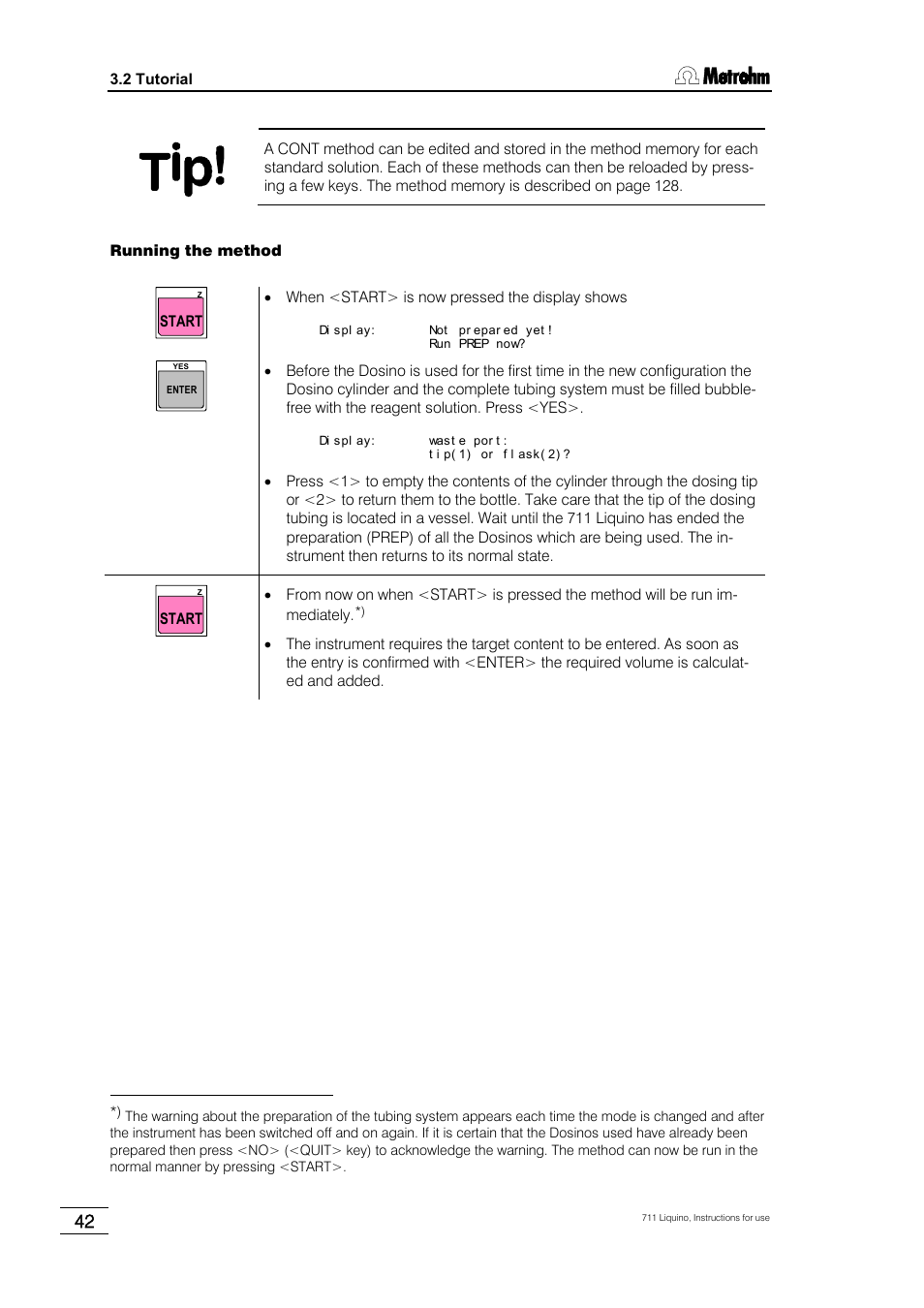 Metrohm 711 Liquino User Manual | Page 48 / 180