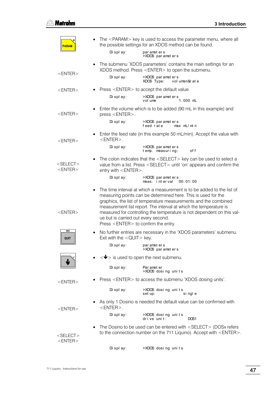 Metrohm 711 Liquino User Manual | Page 53 / 180