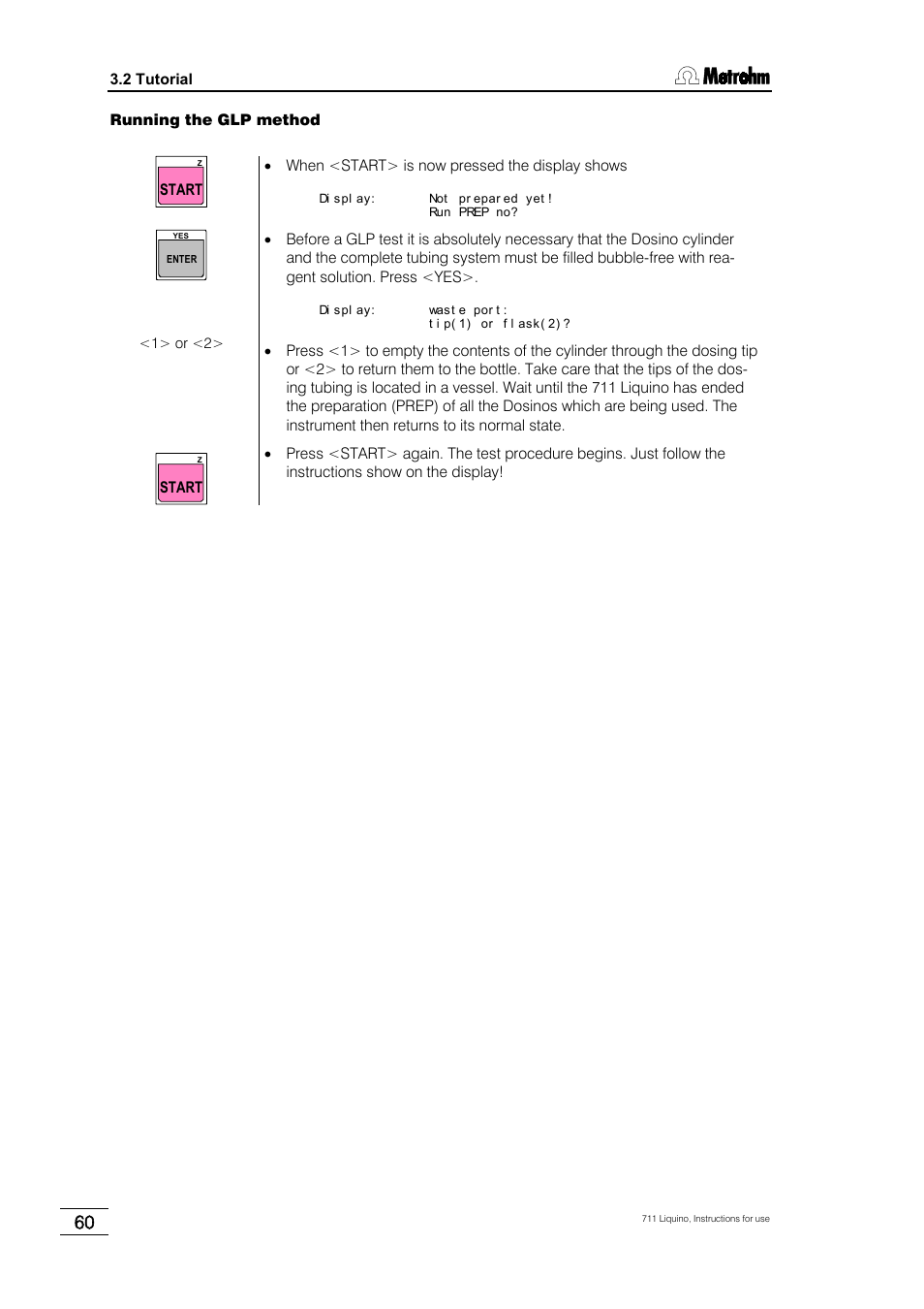 Metrohm 711 Liquino User Manual | Page 66 / 180