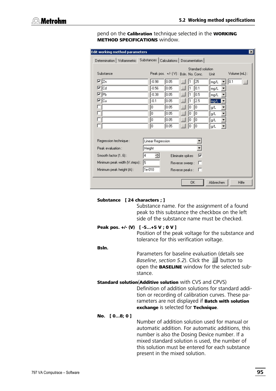 Metrohm 797 VA Computrace User Manual | Page 107 / 295