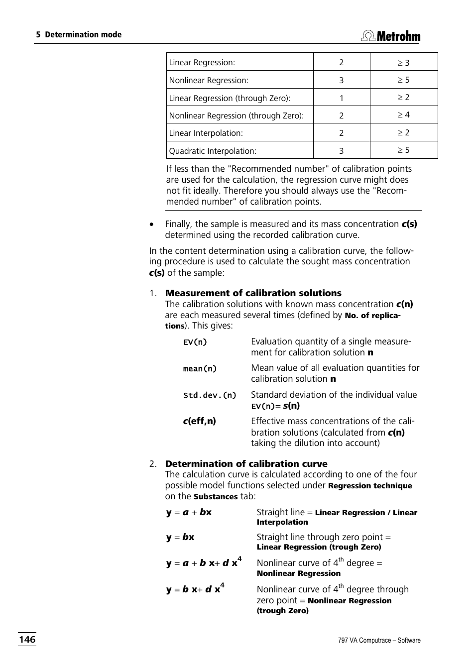 Metrohm 797 VA Computrace User Manual | Page 158 / 295