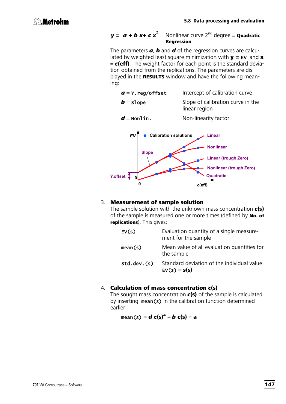 Metrohm 797 VA Computrace User Manual | Page 159 / 295