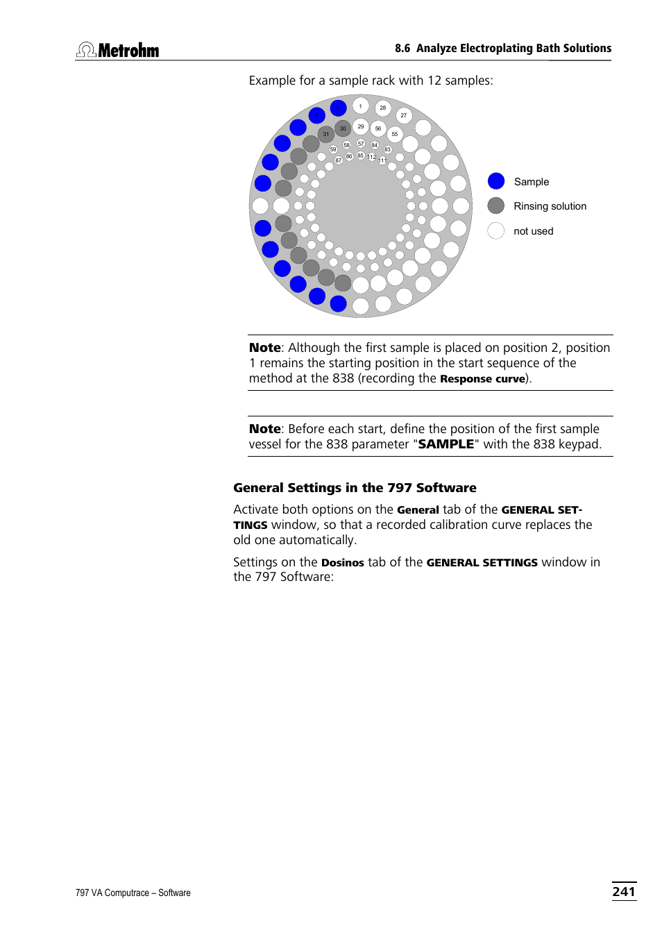 Tab of the, Window in the 797 software | Metrohm 797 VA Computrace User Manual | Page 253 / 295