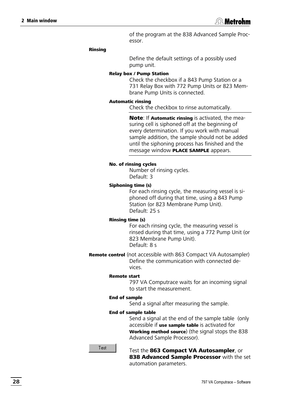 Metrohm 797 VA Computrace User Manual | Page 40 / 295