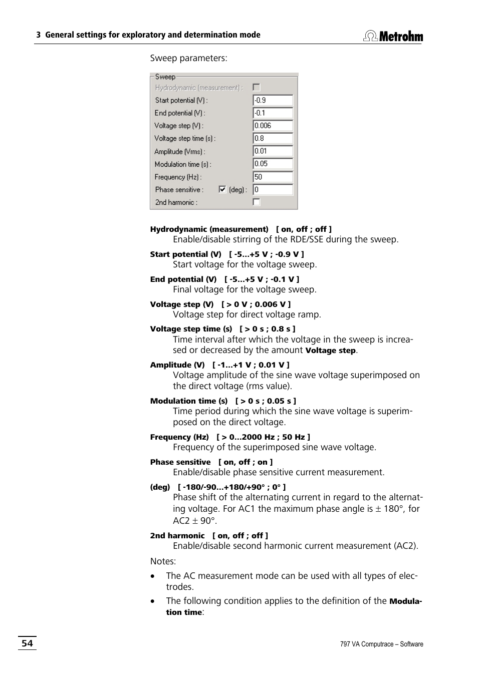 Metrohm 797 VA Computrace User Manual | Page 66 / 295