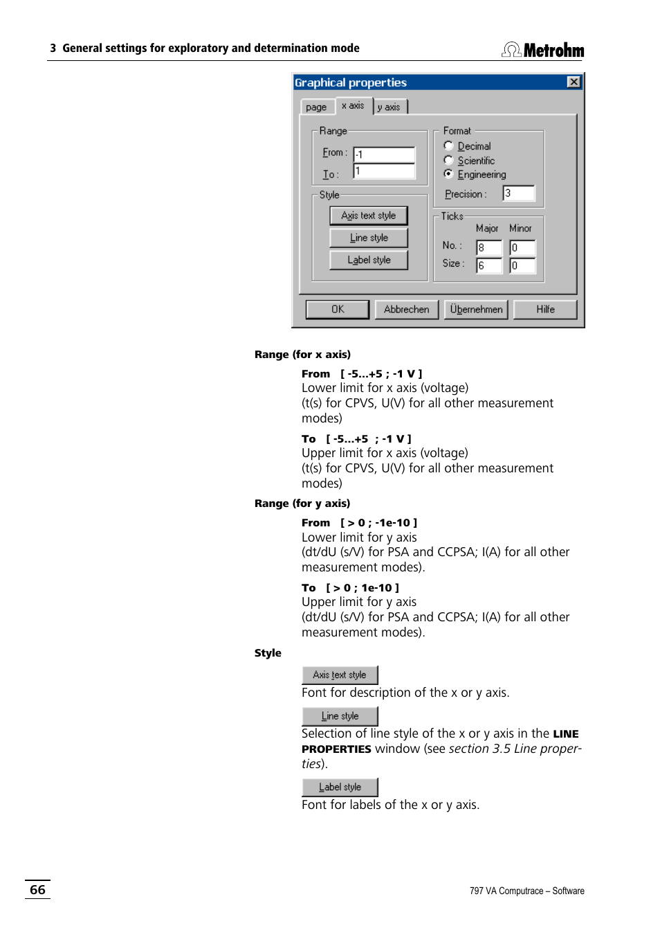 Metrohm 797 VA Computrace User Manual | Page 78 / 295