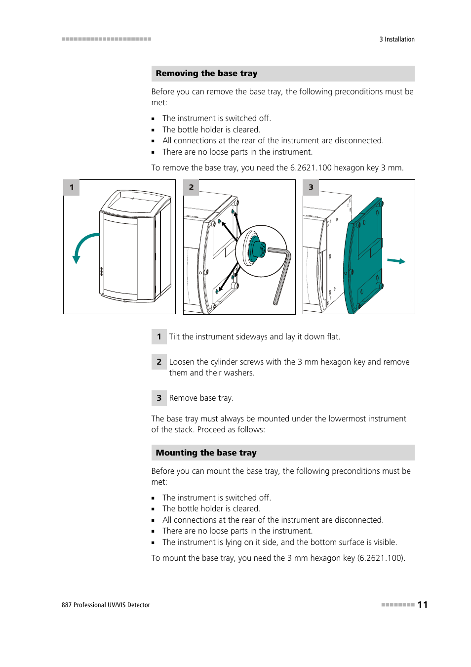 Metrohm 887 Professional UV/VIS Detector User Manual | Page 19 / 57