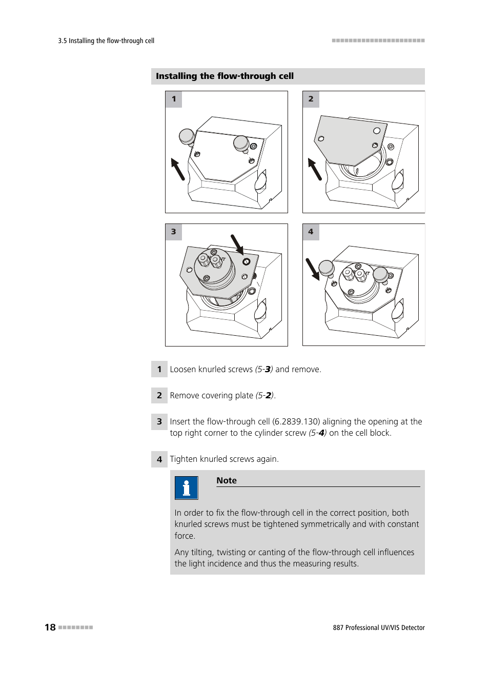 Metrohm 887 Professional UV/VIS Detector User Manual | Page 26 / 57