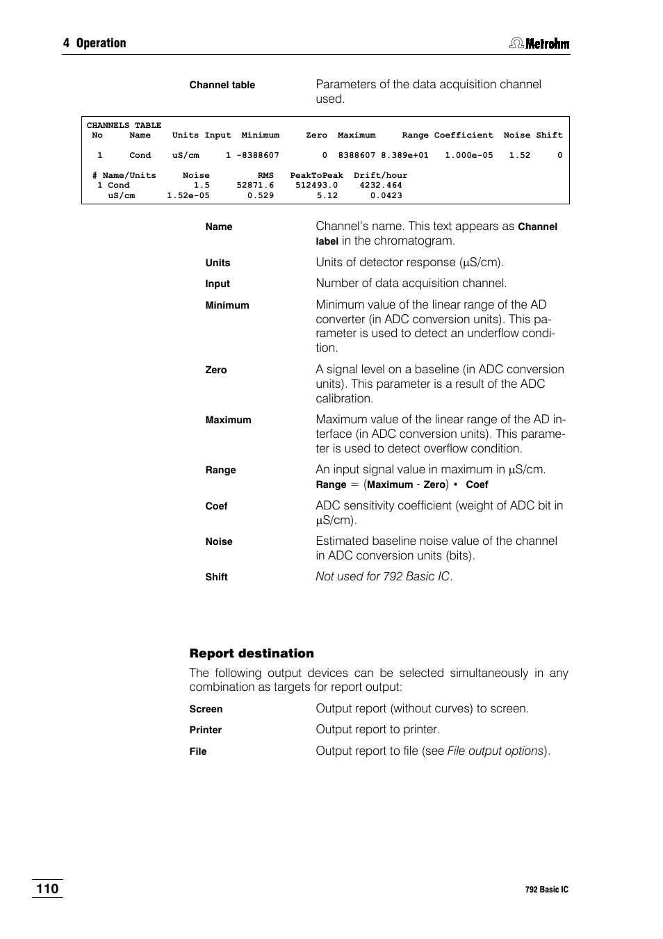 Metrohm 792 Basic IC User Manual | Page 119 / 197