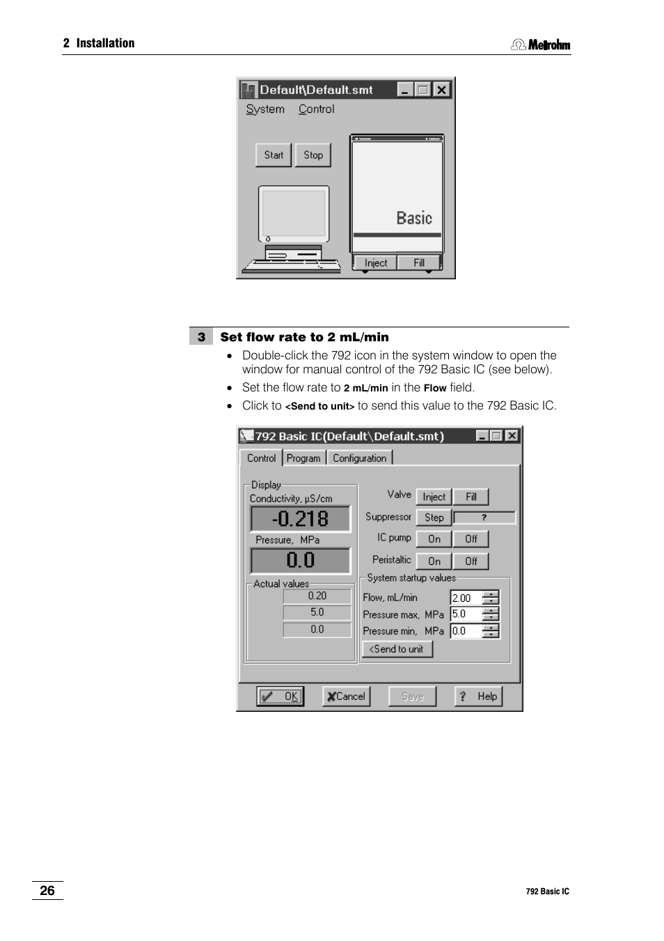 Metrohm 792 Basic IC User Manual | Page 35 / 197