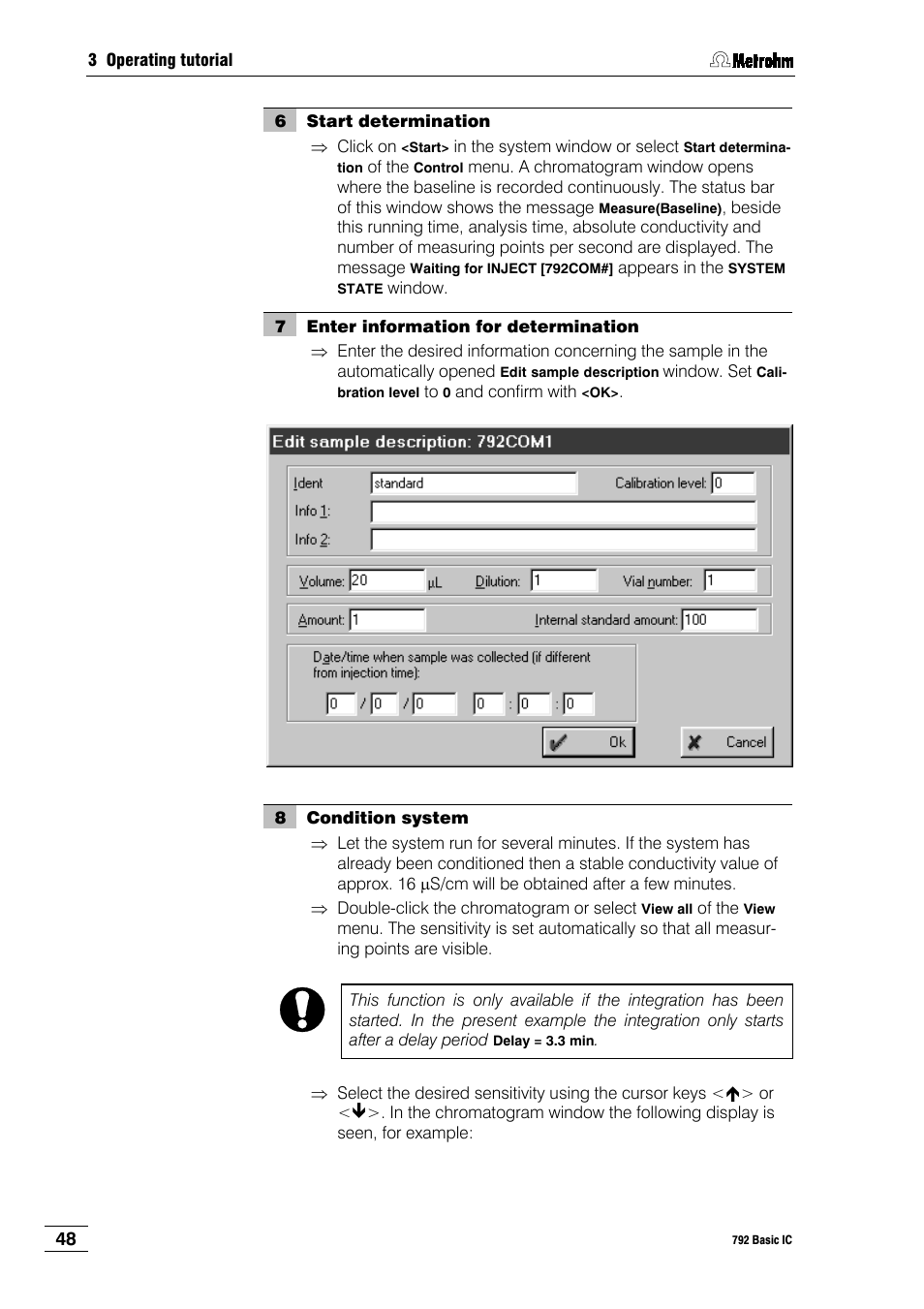 Metrohm 792 Basic IC User Manual | Page 57 / 197