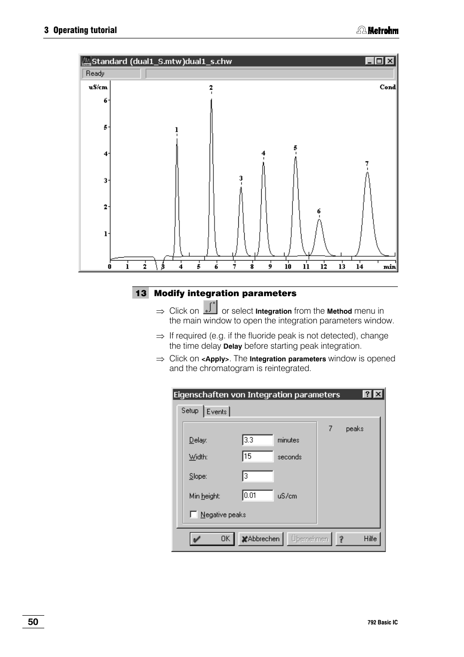 Metrohm 792 Basic IC User Manual | Page 59 / 197