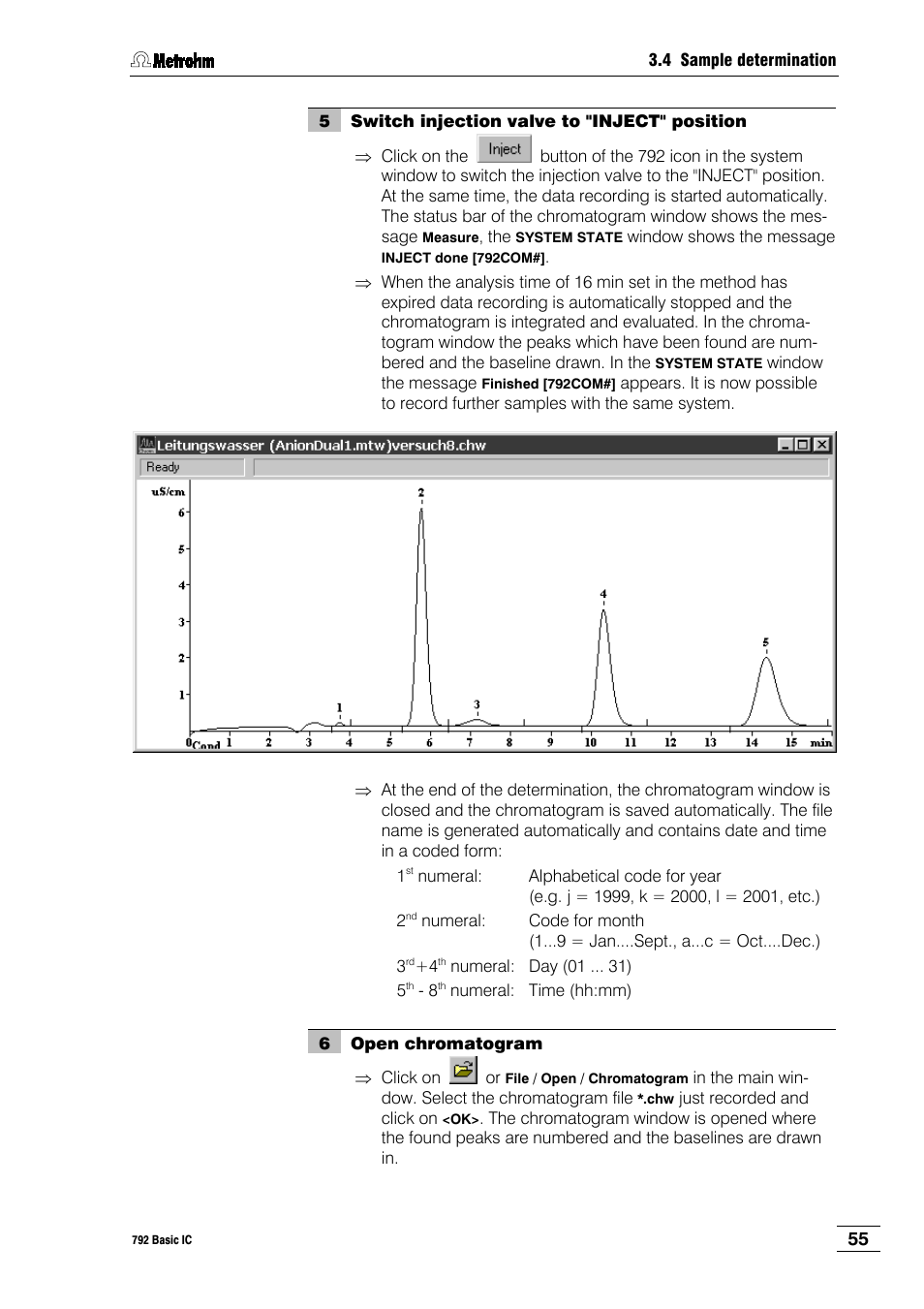 Metrohm 792 Basic IC User Manual | Page 64 / 197