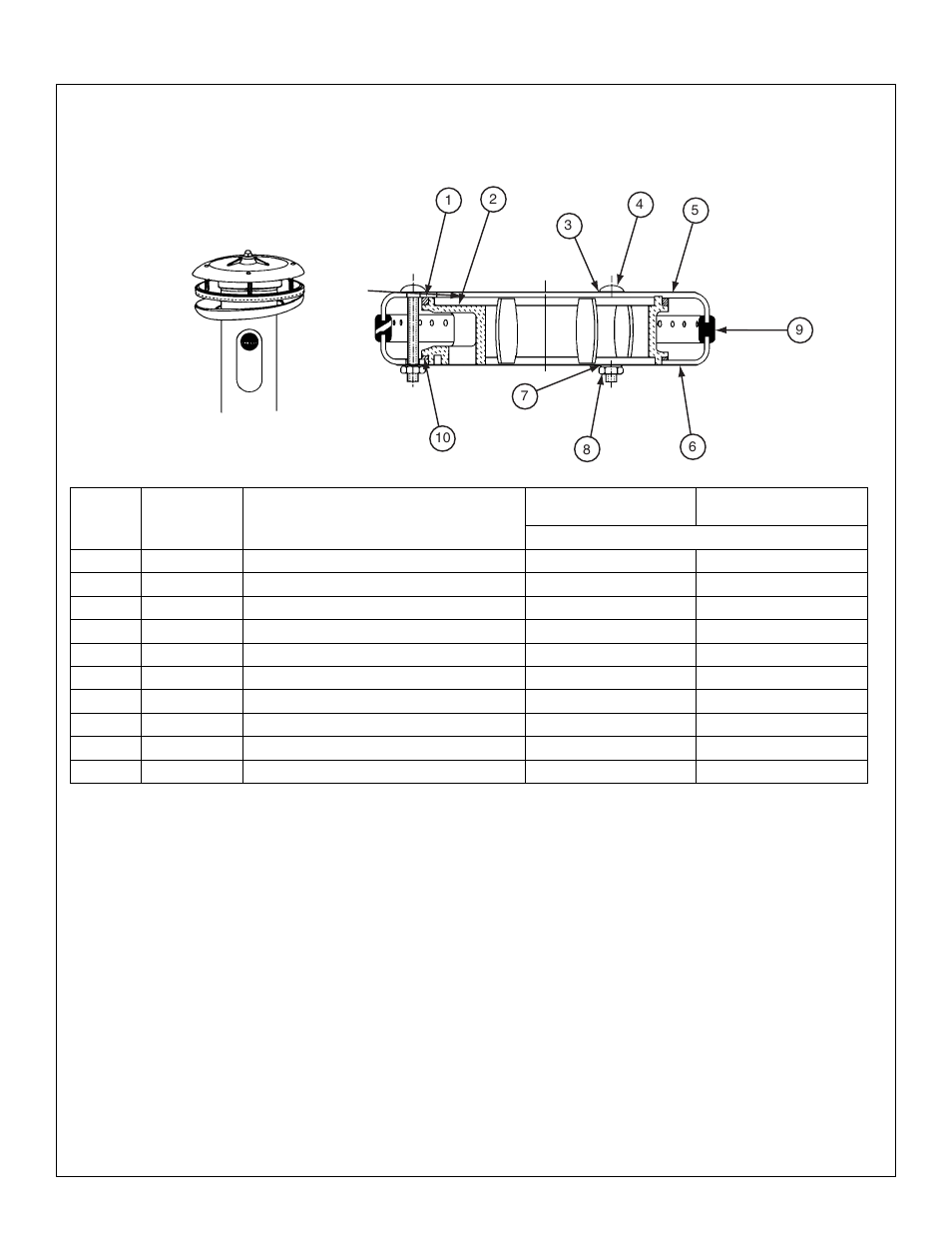 Suggestions pour réparer le bec diffuseur, Nomenclature | Bradley Brand Furniture TBD3103 User Manual | Page 42 / 70