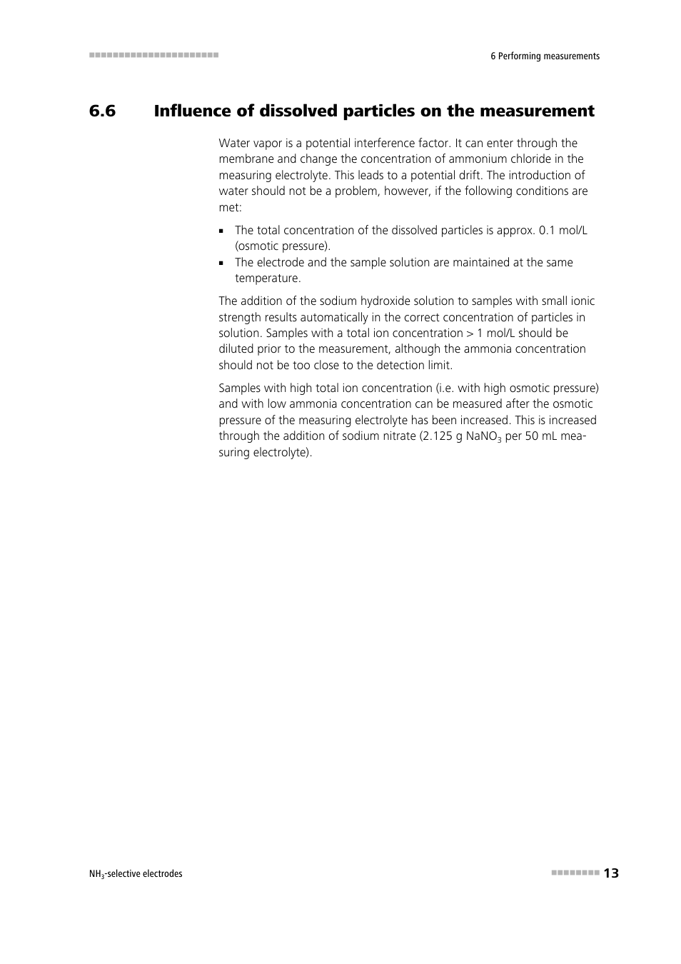 Metrohm NH3-selective electrodes User Manual | Page 19 / 25