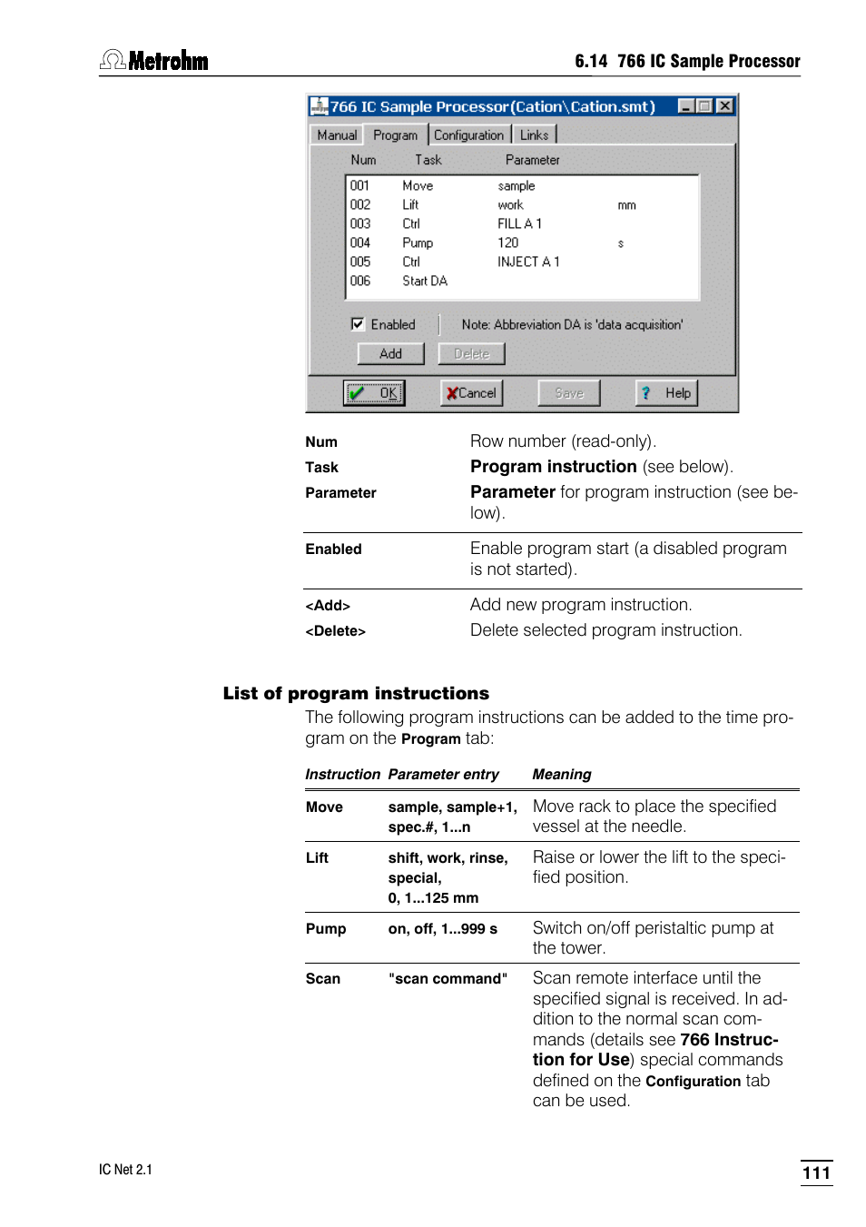 Metrohm IC Net 2.1 User Manual | Page 119 / 228