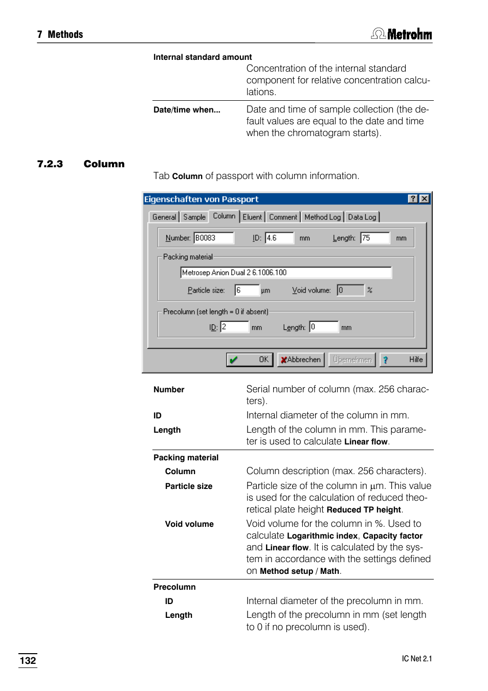 3 column | Metrohm IC Net 2.1 User Manual | Page 140 / 228