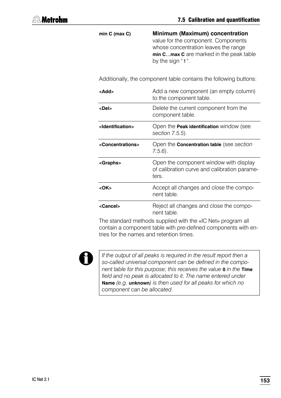 Metrohm IC Net 2.1 User Manual | Page 161 / 228
