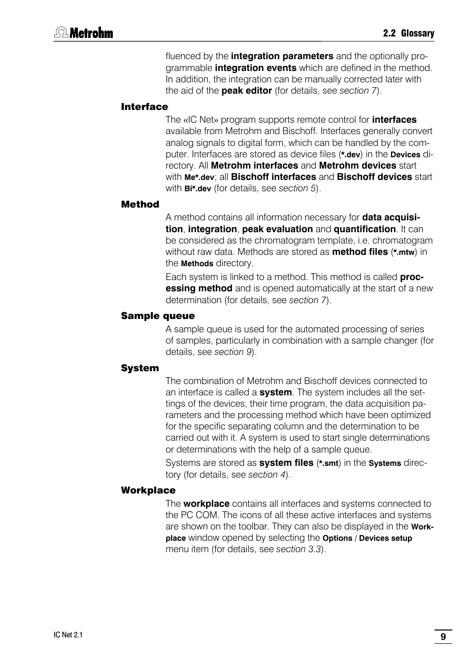 Metrohm IC Net 2.1 User Manual | Page 17 / 228