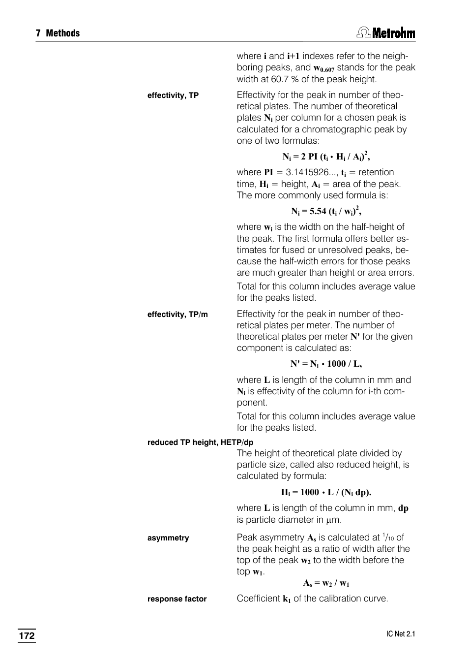 Metrohm IC Net 2.1 User Manual | Page 180 / 228