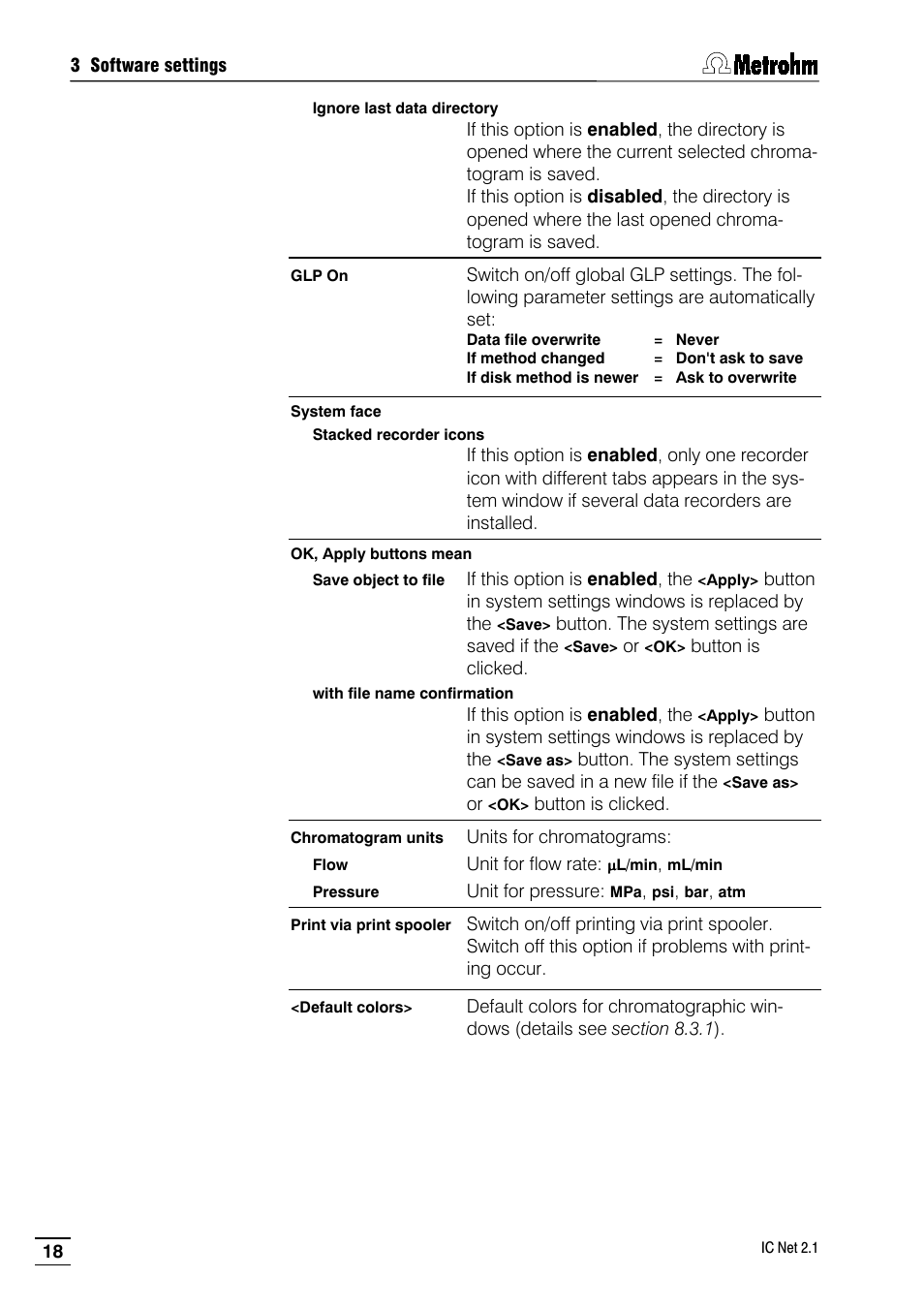 Metrohm IC Net 2.1 User Manual | Page 26 / 228