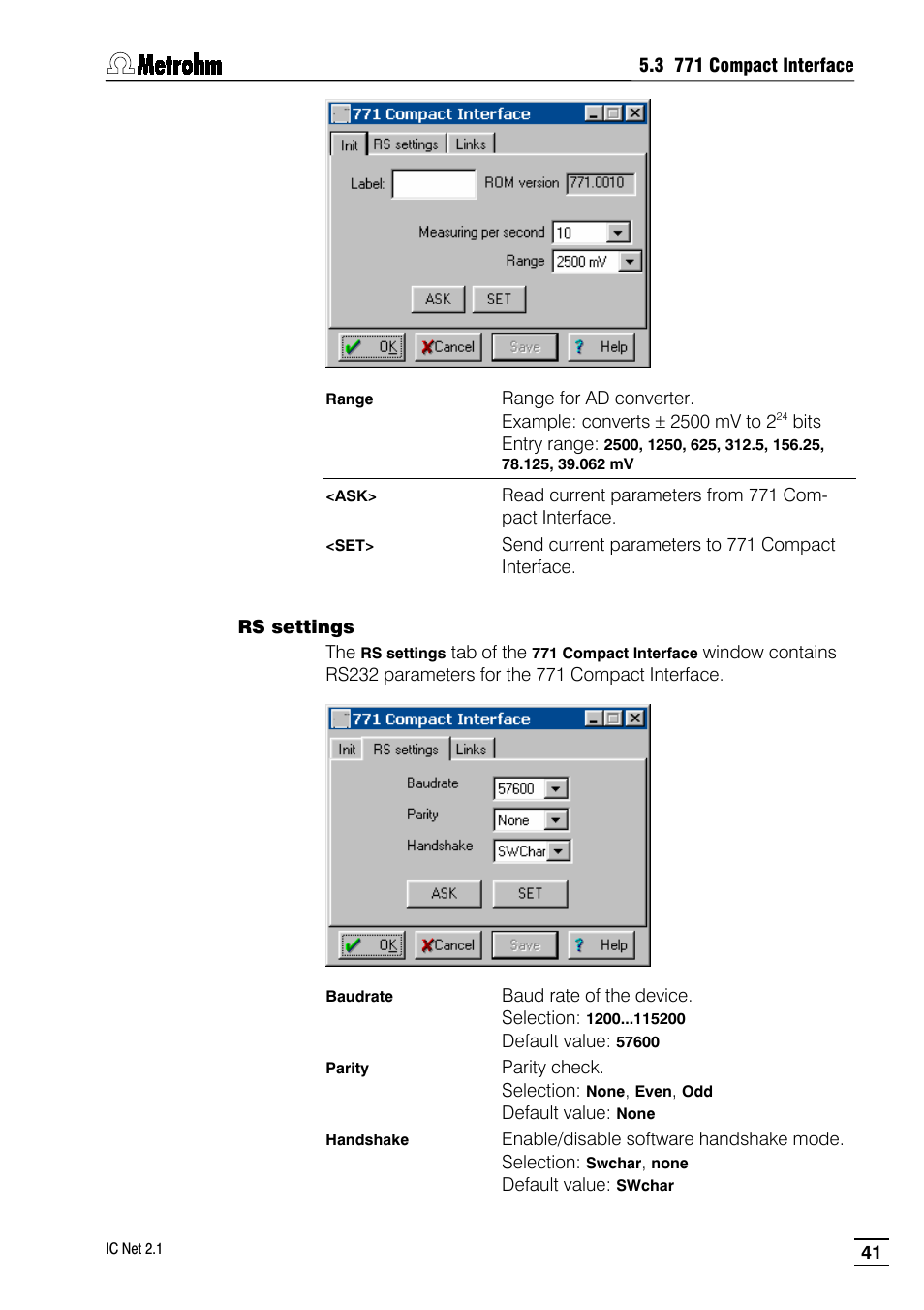 Metrohm IC Net 2.1 User Manual | Page 49 / 228