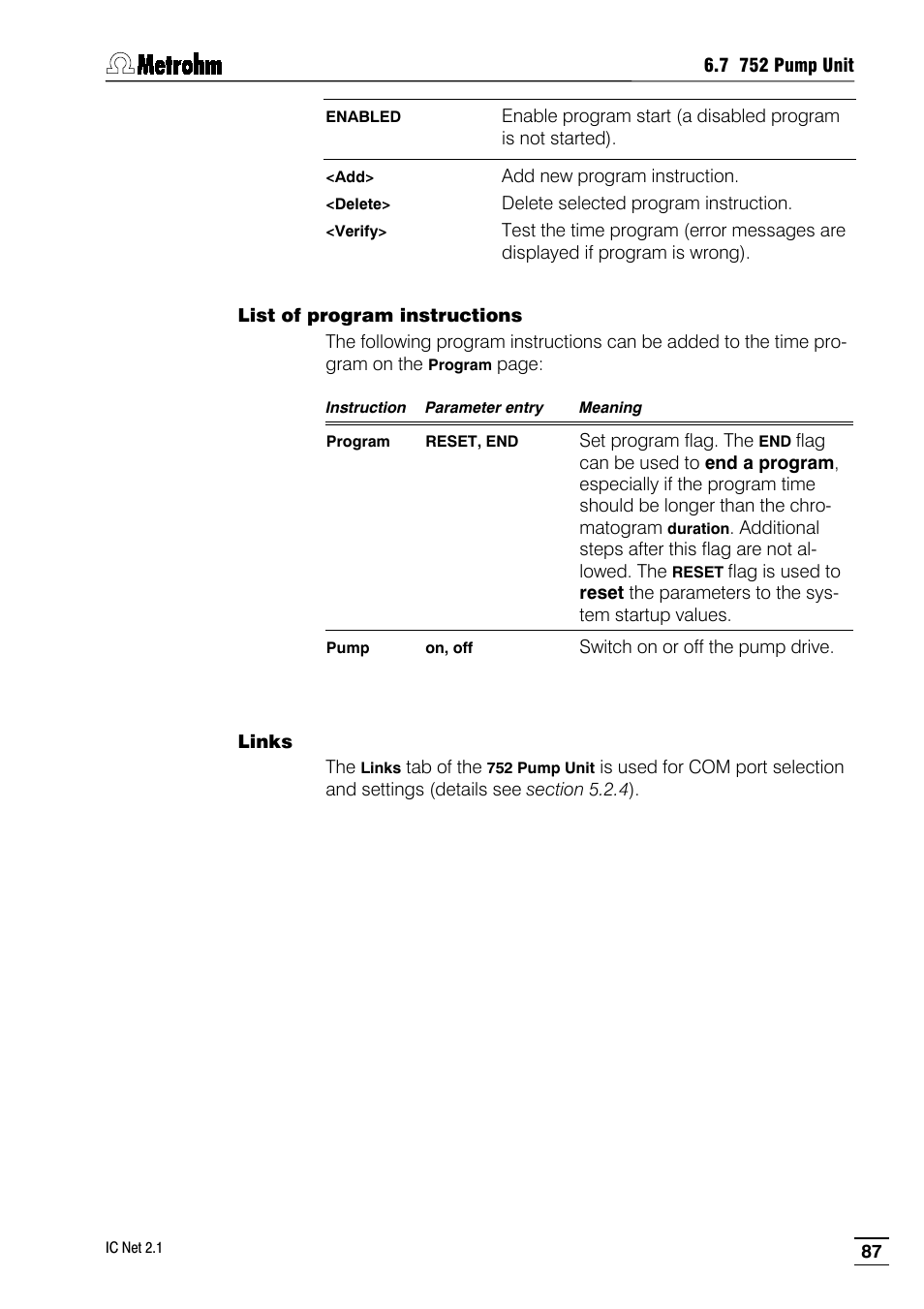 Metrohm IC Net 2.1 User Manual | Page 95 / 228