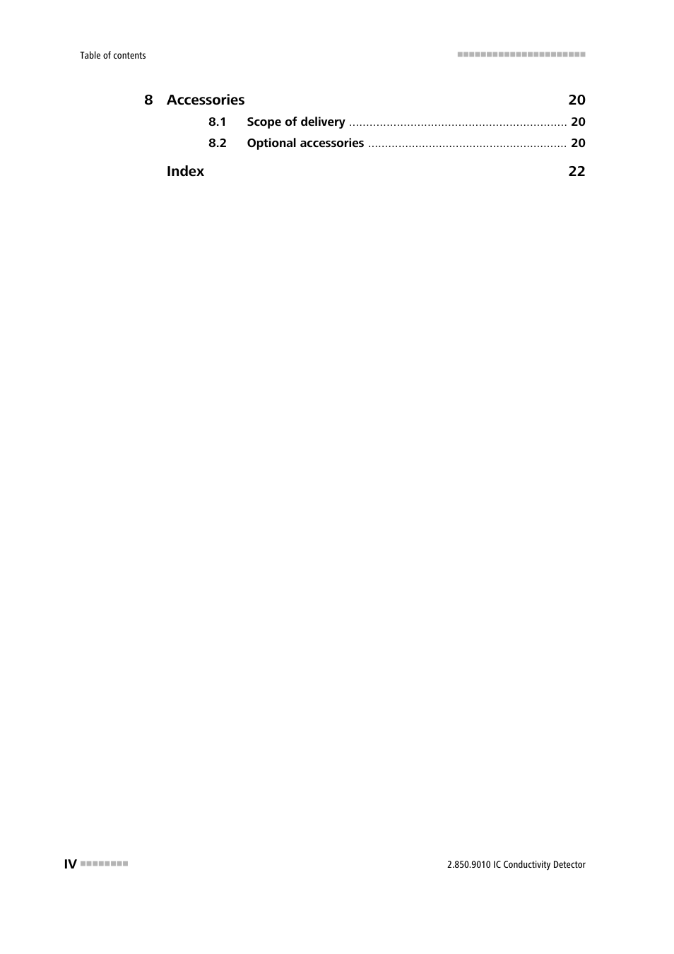 Metrohm 850 Professional IC Detector - iDetector User Manual | Page 6 / 30