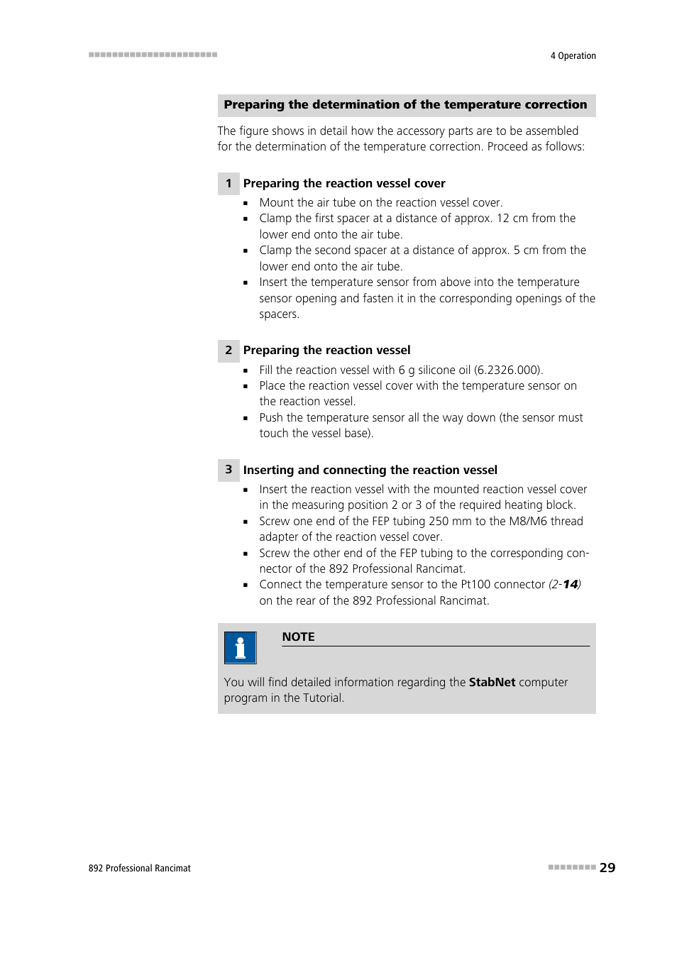 Metrohm 892 Professional Rancimat User Manual | Page 37 / 65