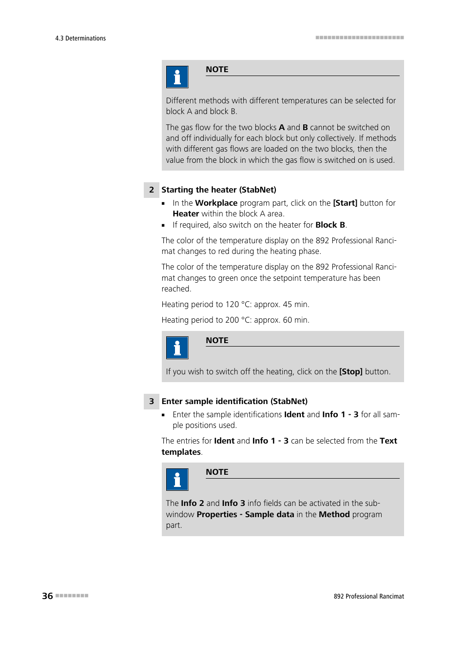 Metrohm 892 Professional Rancimat User Manual | Page 44 / 65