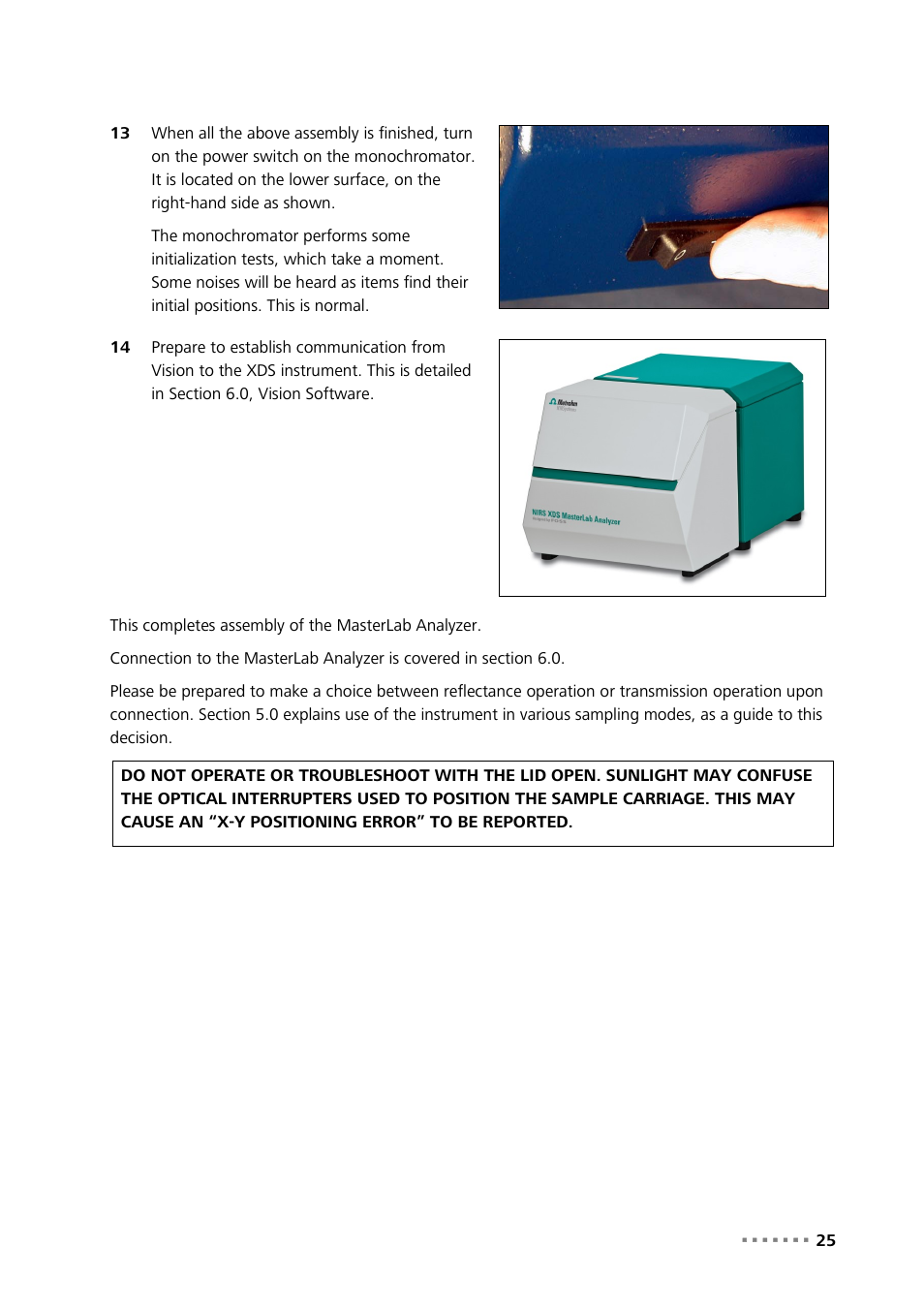 Metrohm NIRS XDS MasterLab Analyzer User Manual | Page 27 / 167