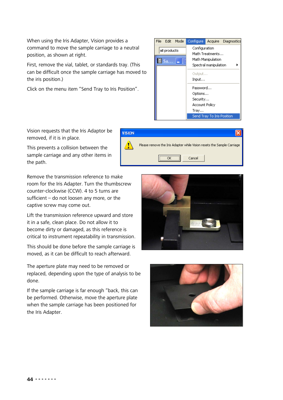 Metrohm NIRS XDS MasterLab Analyzer User Manual | Page 46 / 167