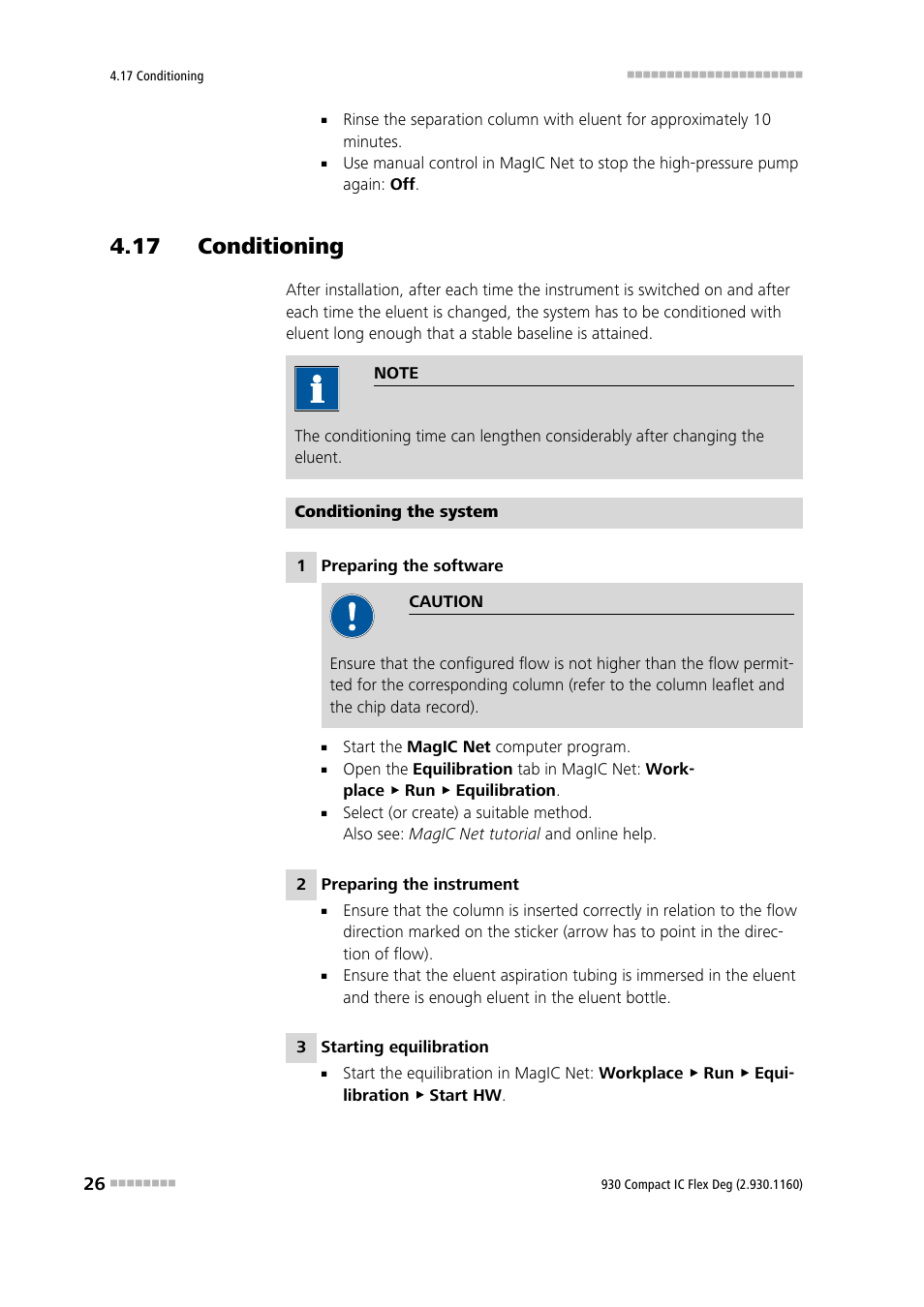 17 conditioning | Metrohm 930 Compact IC Flex Deg User Manual | Page 34 / 41